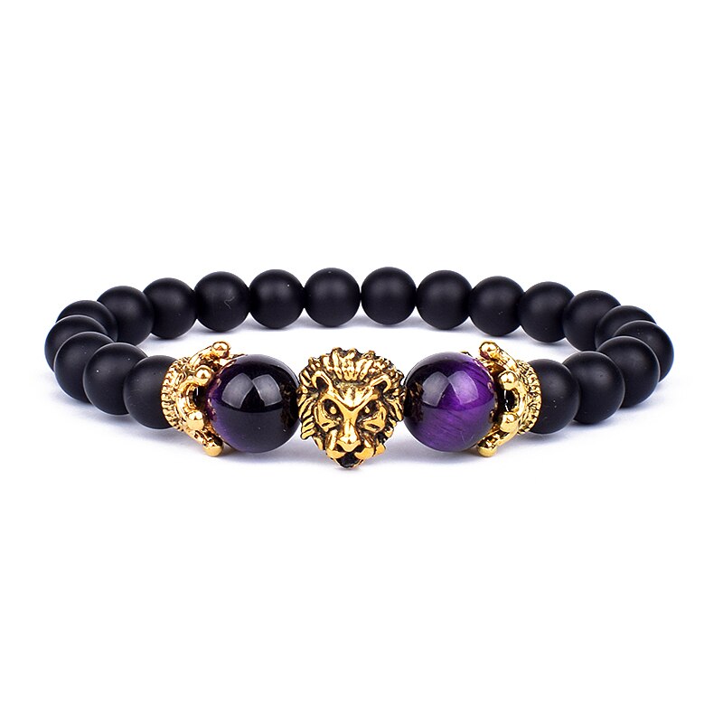 Purple Tiger Eye Bead