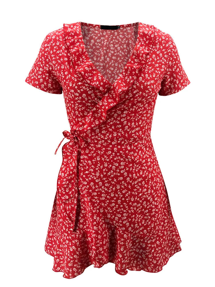 Flowers Mini Dress