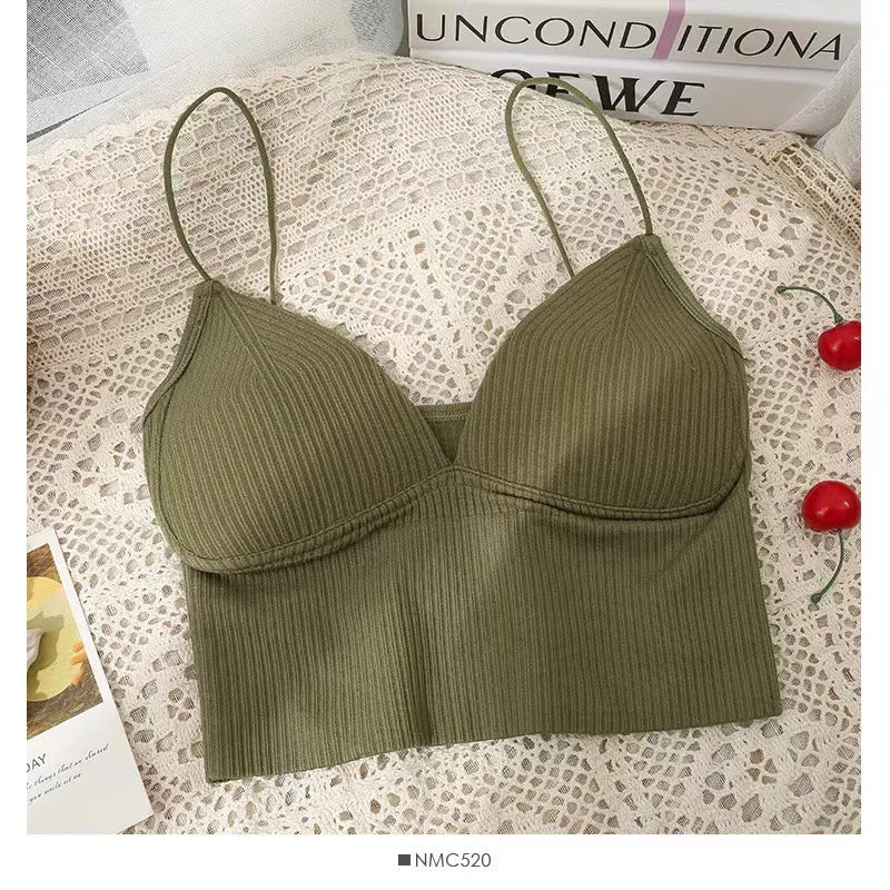 Crop bra top