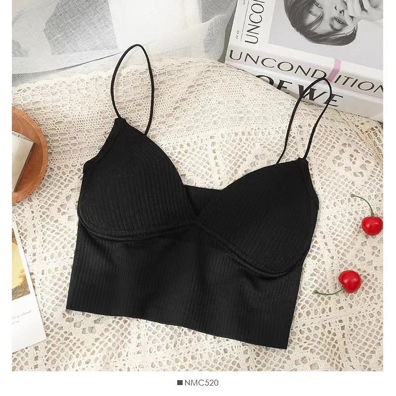 Crop bra top
