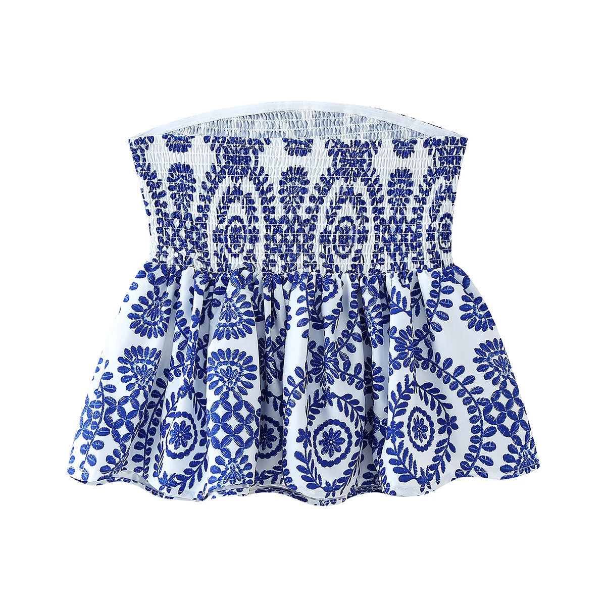 Printed Crop Top