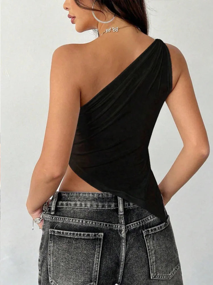 Single Shoulder top