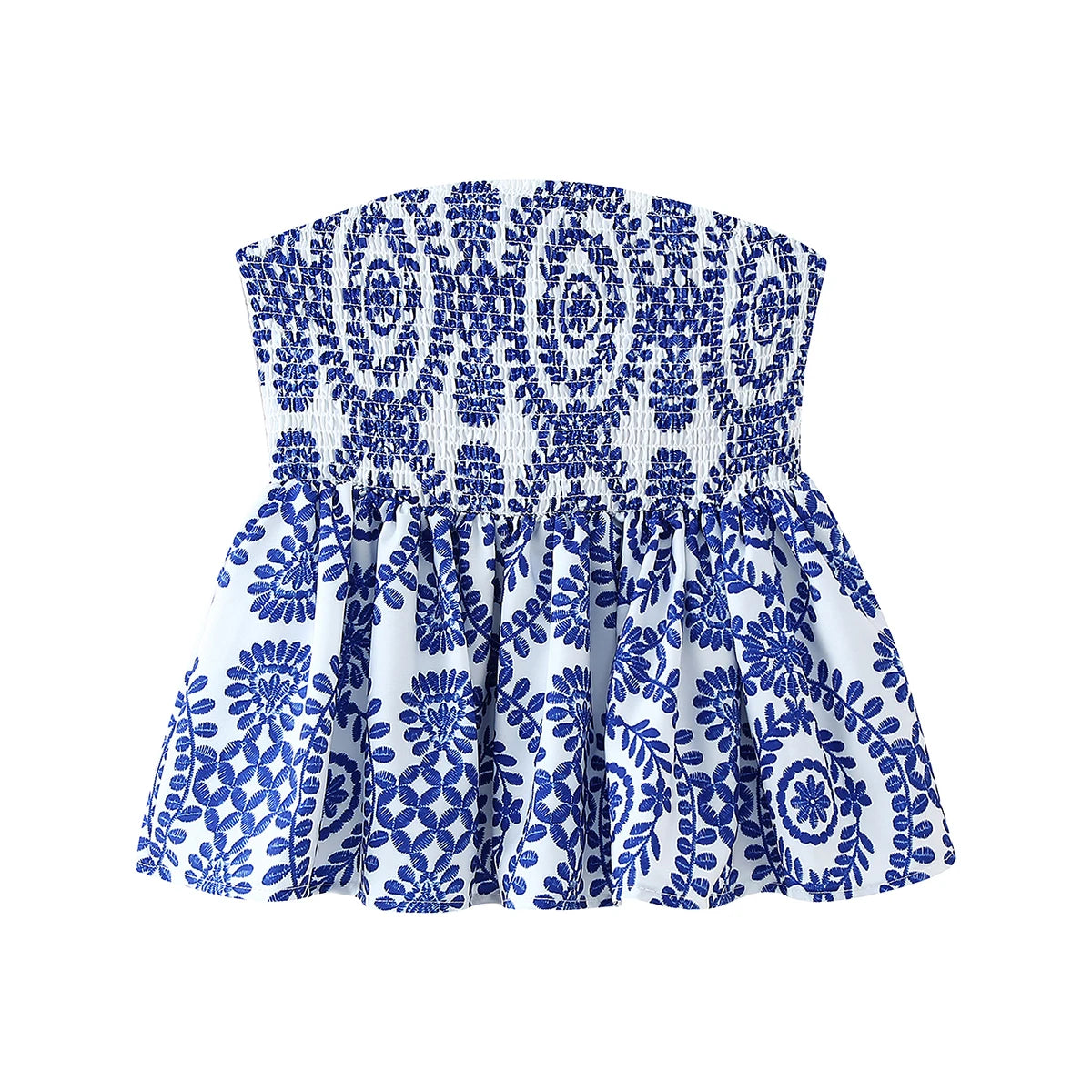 Printed Crop Top