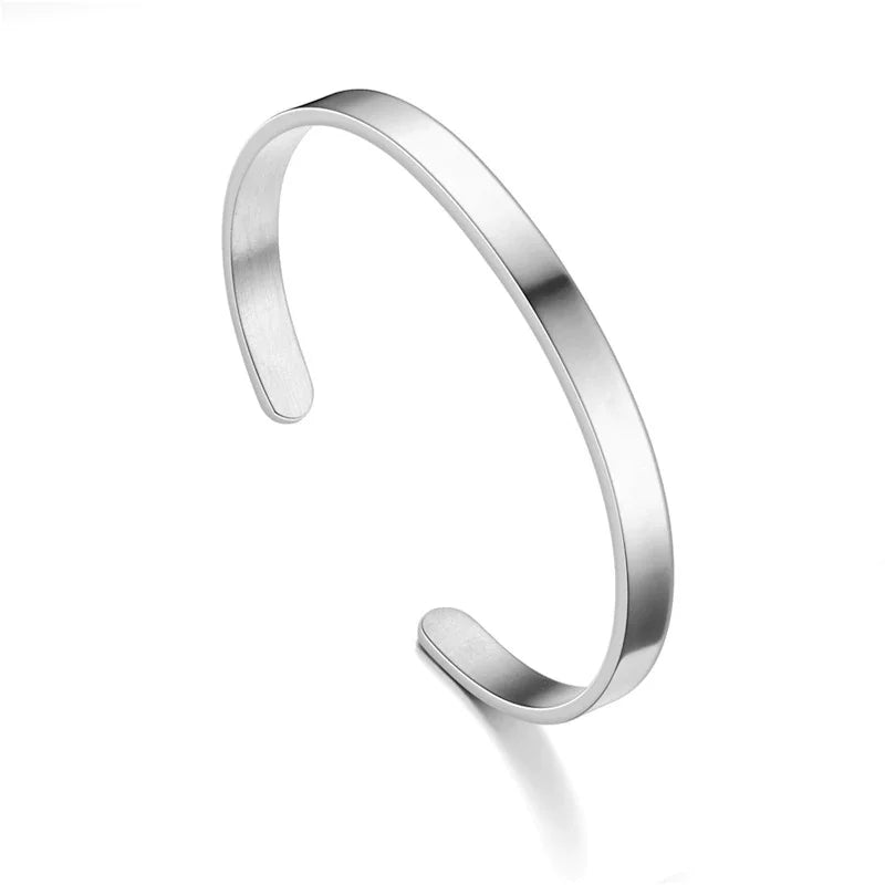 Steel Cuff Bracelet