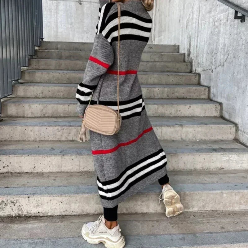 Striped cardigan