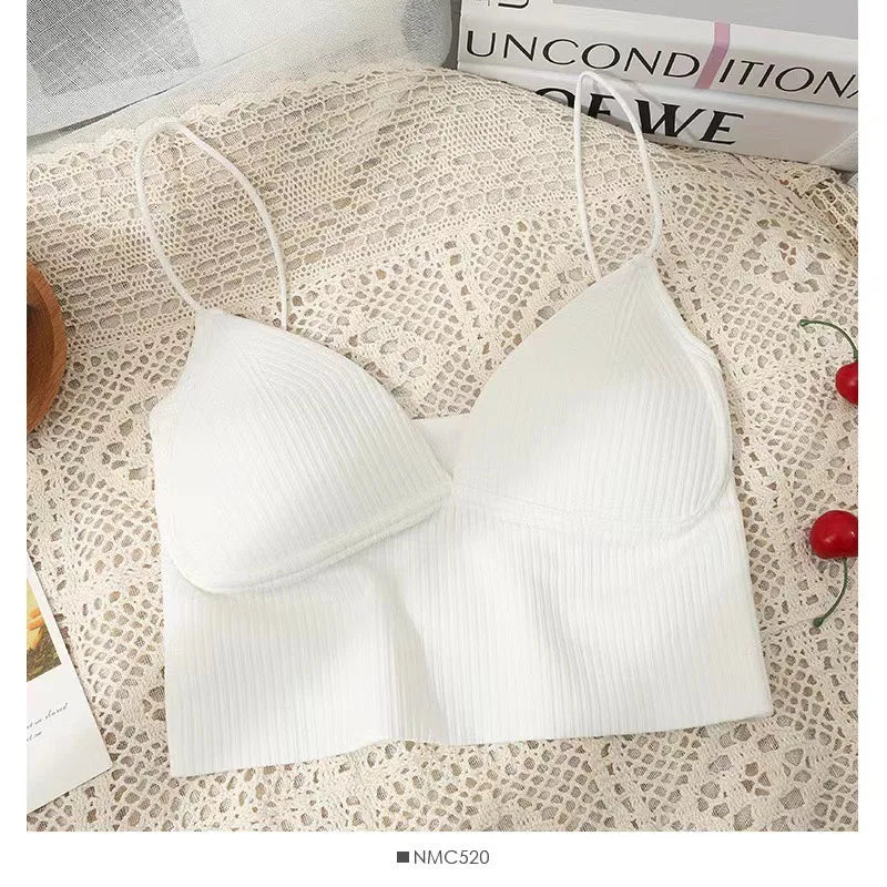 Crop bra top