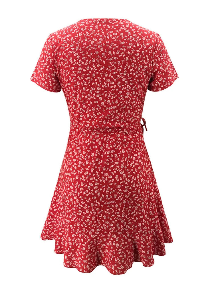 Flowers Mini Dress