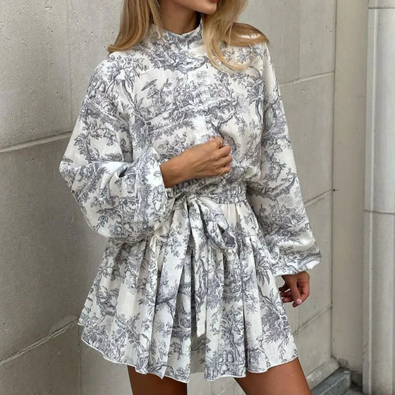 printed dress