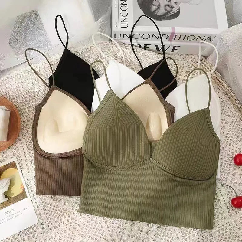 Crop bra top
