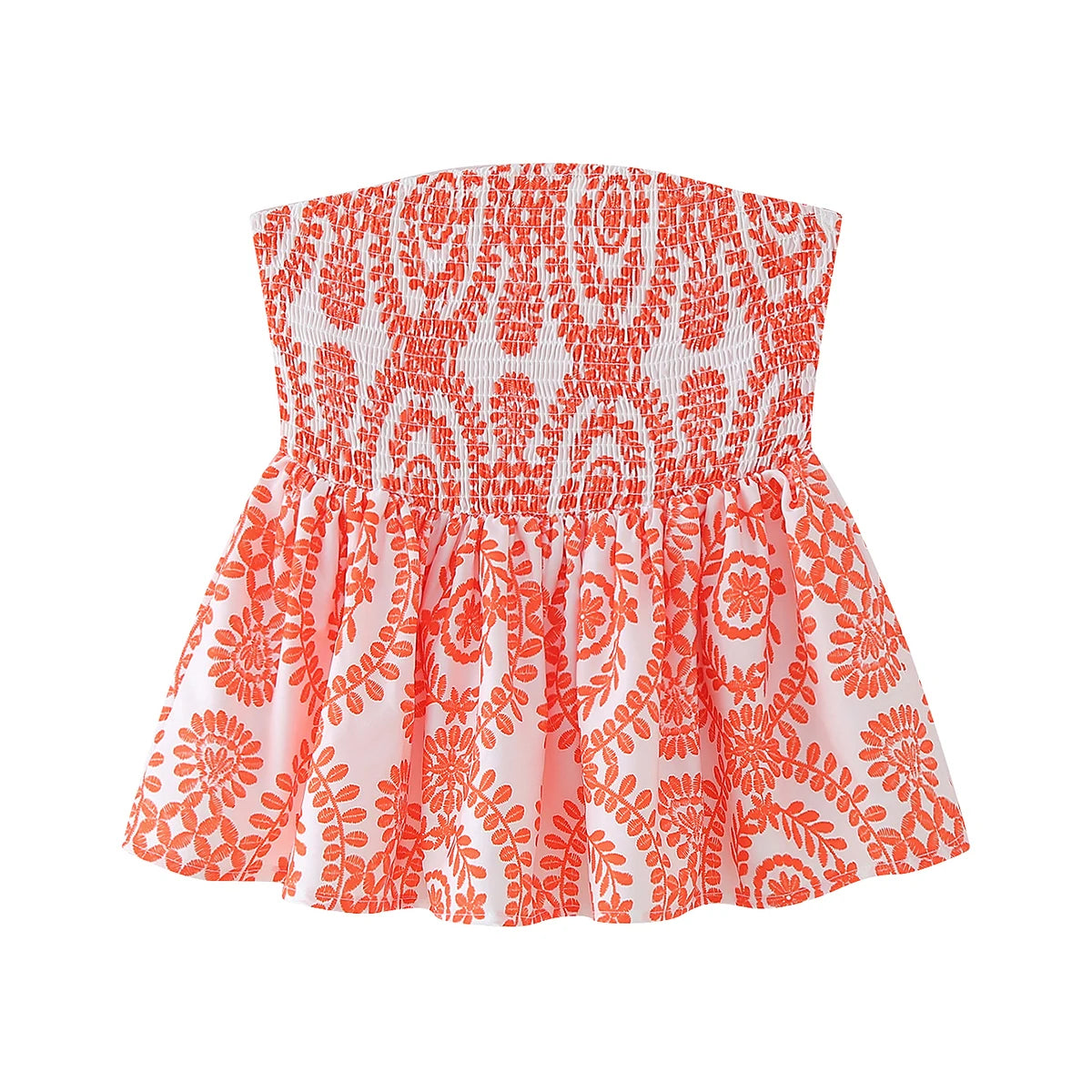 Printed Crop Top