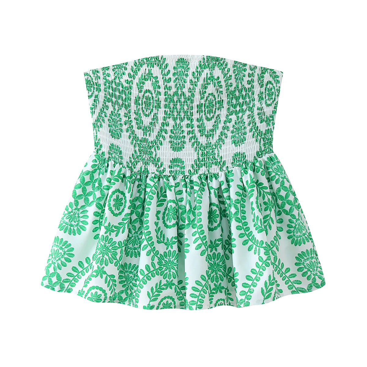 Printed Crop Top
