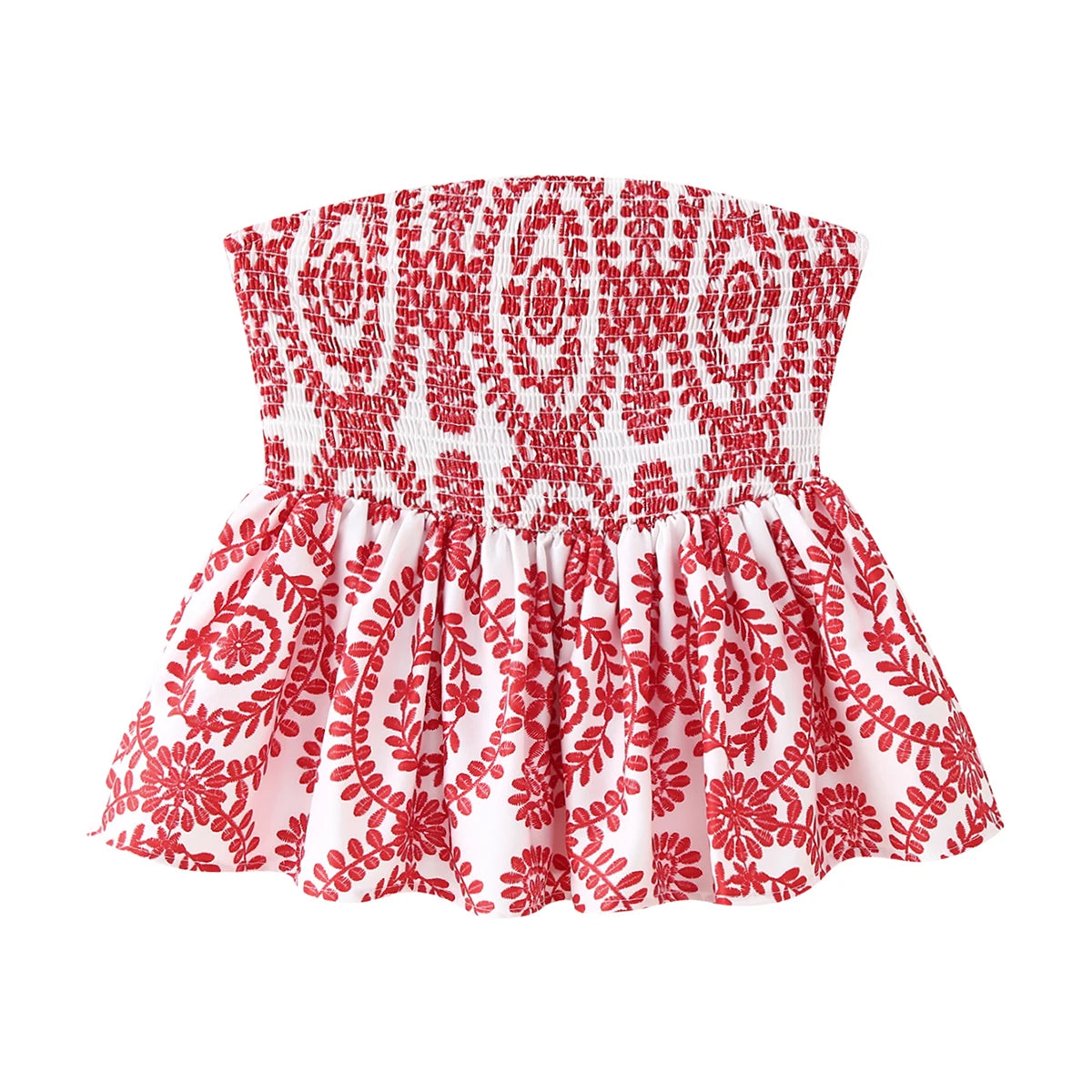 Printed Crop Top