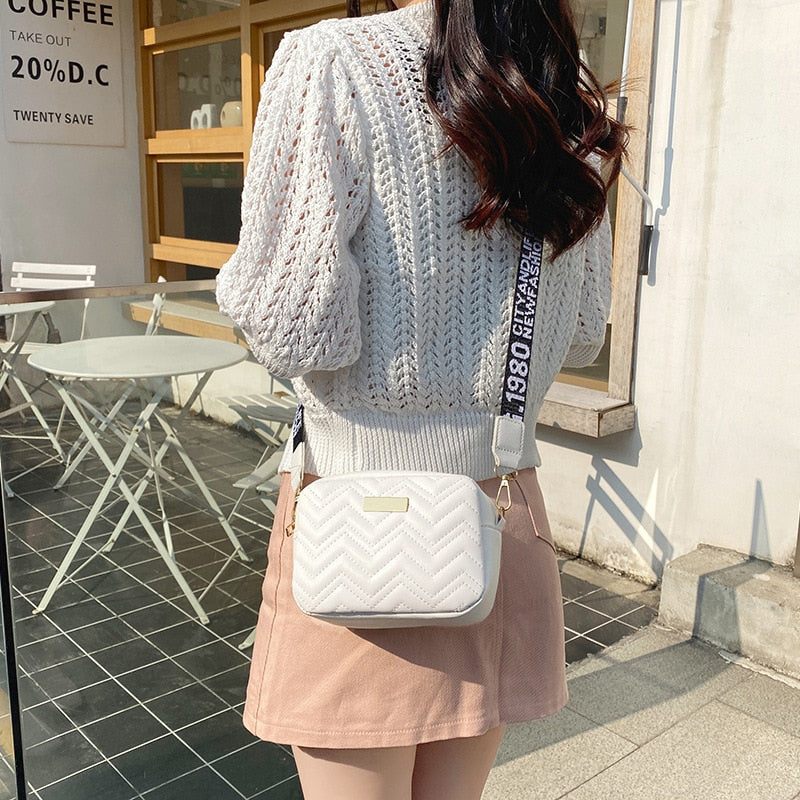 Solid Shoulder Bag