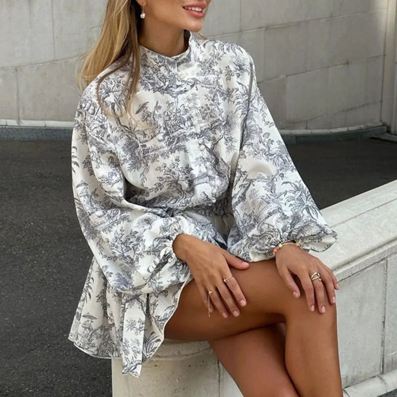 printed dress